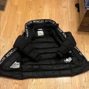 Moncler Black Logo-Embellished Jacket